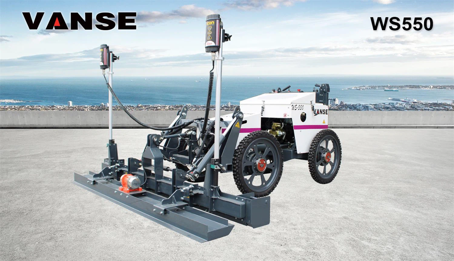 VANSE WS550 concrete laser leveling machine VANSE WS550 concrete laser leveling machine