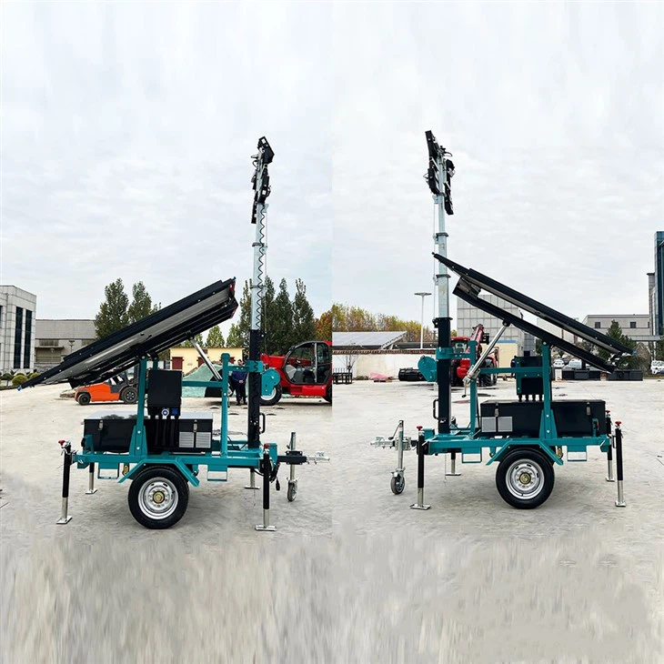solar automatic lighting tower